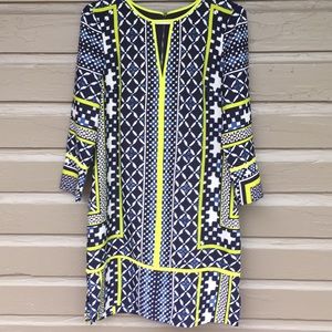 Colorful Vince Camuto Shift Dress